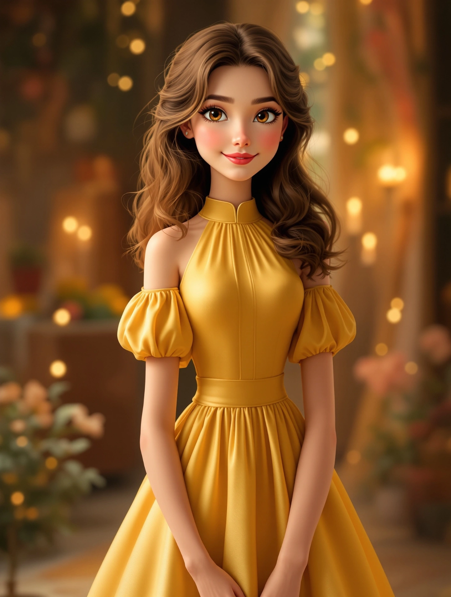 🌹 Princesa de la Rosa - Dulzura y valentía